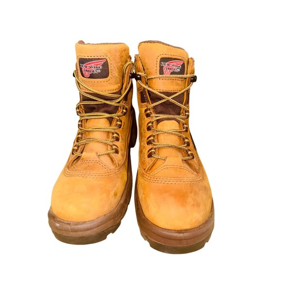Red Wing Shoes Flexbond Waterproof Workwear Steel Toe Safety Boots  2327 Brown - Picture 4 of 15